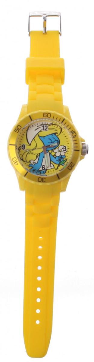 Kinderhorloge Smurfen - Geel