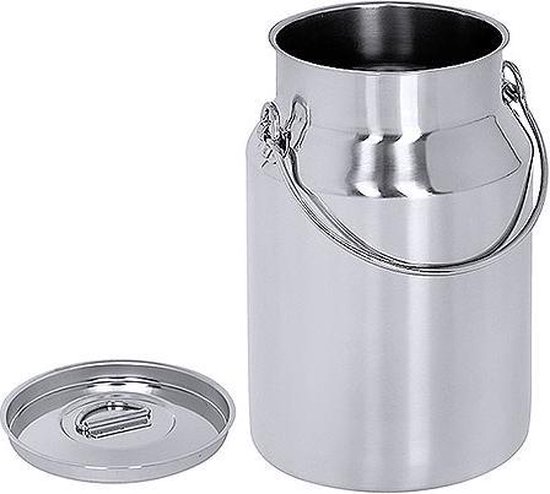 5L Roestvrijstalen Melkdispenser Met Kraan, Voedselveilige Kan Voor Thuis En Commerciele Keuken