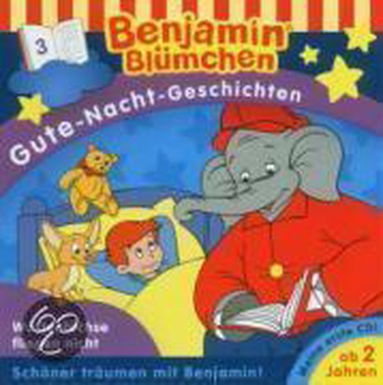 Benjamin Blümchen. Gute-Nacht-Geschichten 03. Cd - cover