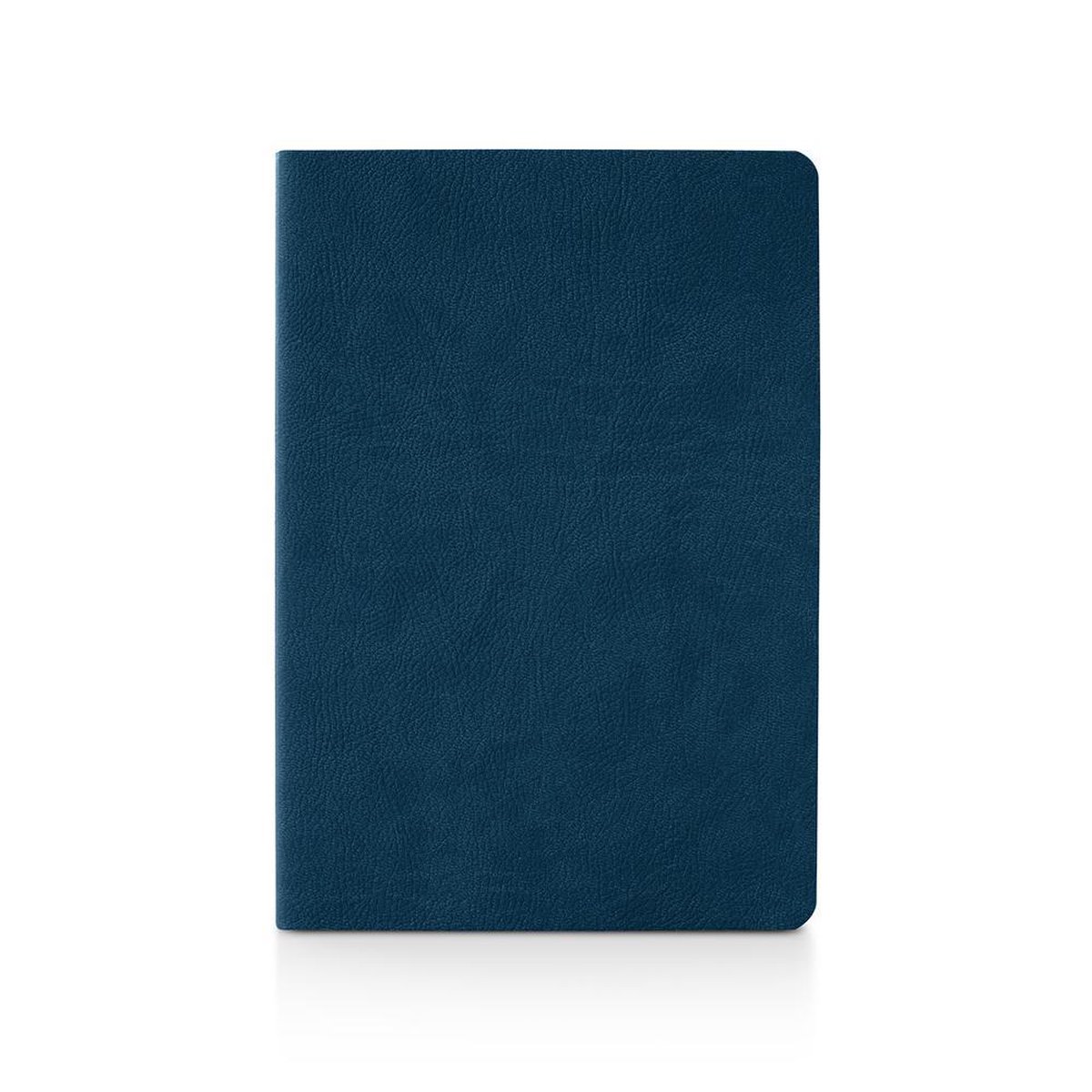 CIAK MATE - notitieschrift DeLuxe - Topklasse Vegan Leer - 15x21cm - gelinieerd - softcover - blauw