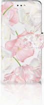 Nokia 3.1 (2018) Bookcase Hoesje Design Lovely Flowers