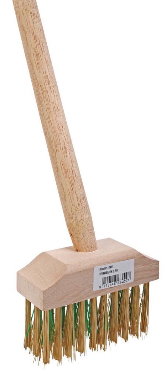 Talen Tools - Terrasbezem - Klein - Staal - Compleet van Talen Tools — afbeelding 2