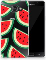 Geschikt voor Samsung Galaxy A3 2016 Uniek TPU Hoesje Watermelons