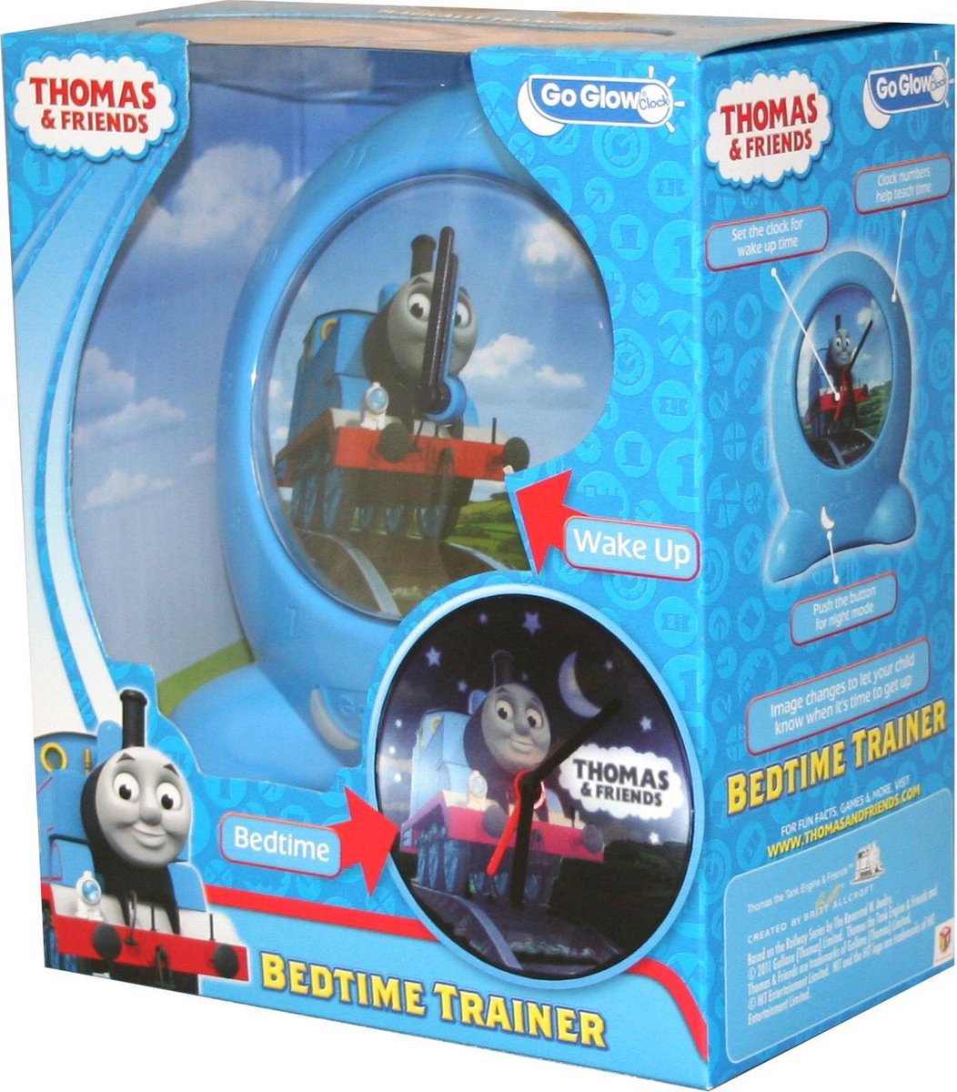 Thomas de trein - Go Glow® Clock - Bedtime Routine Trainer | bol.com