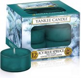 Yankee Candle Icy Blue Spruce - Tea Lights 12st