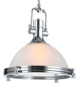 Chericoni - Induglas hanglamp - chroom - glas
