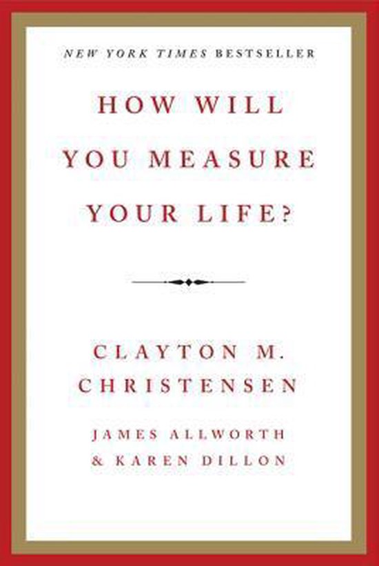 How Will You Measure Your Life? - cover