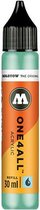 Molotow ONE4ALL™ - 30ml groenblauw pastel navul Inkt op acrylbasis