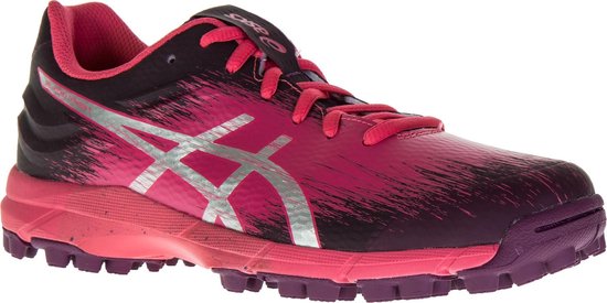 Asics Gel-Typhoon 3 Hockeyschoenen - Maat 40 - Vrouwen - paars/roze/zilver  | bol.com