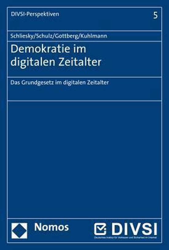 Demokratie im digitalen Zeitalter - cover