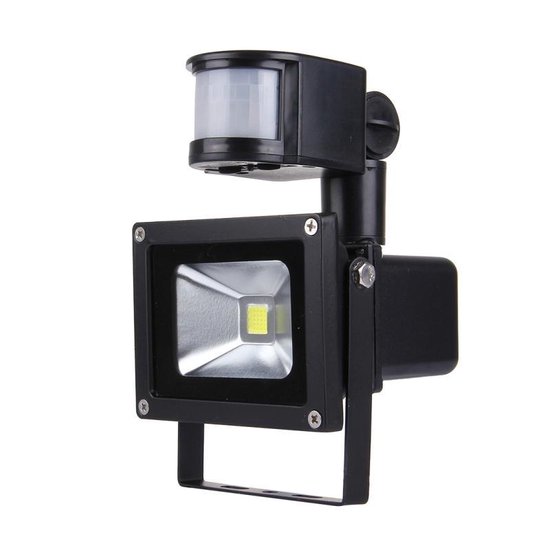 Lampe de projecteur infrarouge à capteur 10W 900LM LED avec panneau  solaire, IP65