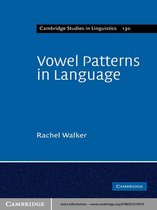 Cambridge Studies in Linguistics 130 -  Vowel Patterns in Language