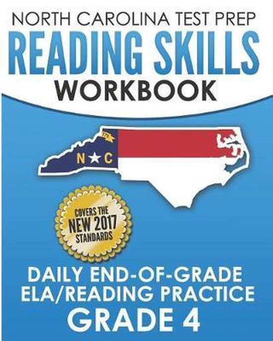NORTH CAROLINA TEST PREP Reading Skills Workbook Daily End-o ... - cover