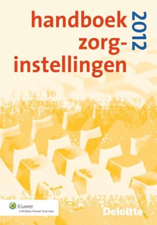 Cover van het boek 'Handboek zorginstellingen / 2012'