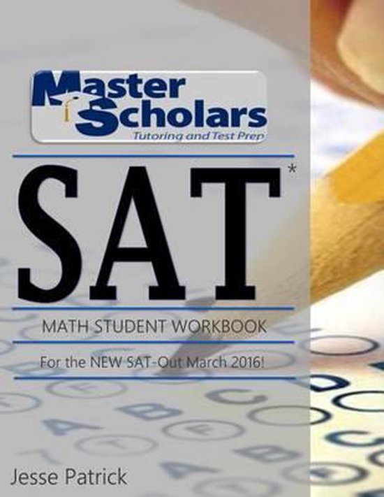 Master Scholars SAT Math Student Workbook, For the NEW SAT - ... - cover