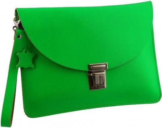 Neon groene handtas/clutch | bol.com