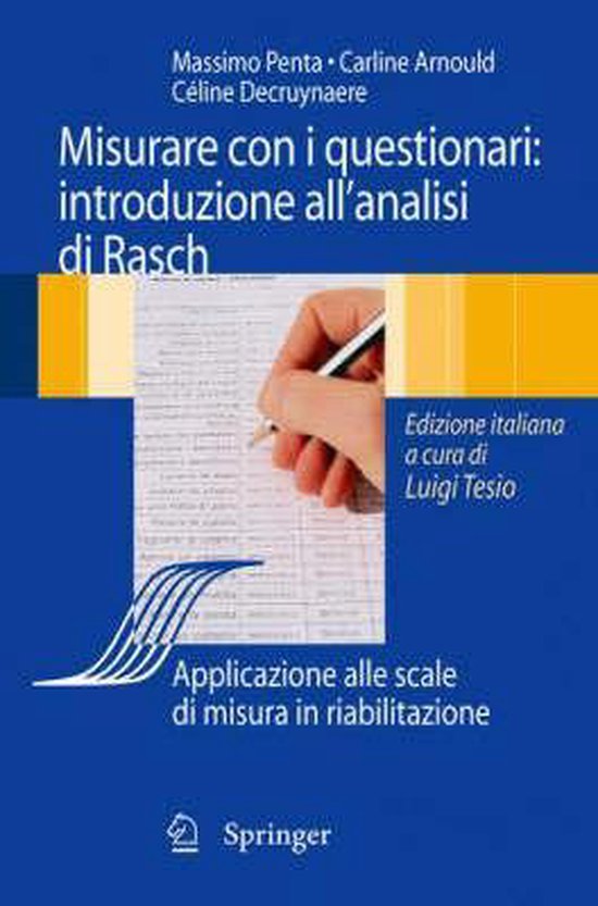 Analisi di Rasch e questionari di misura - cover