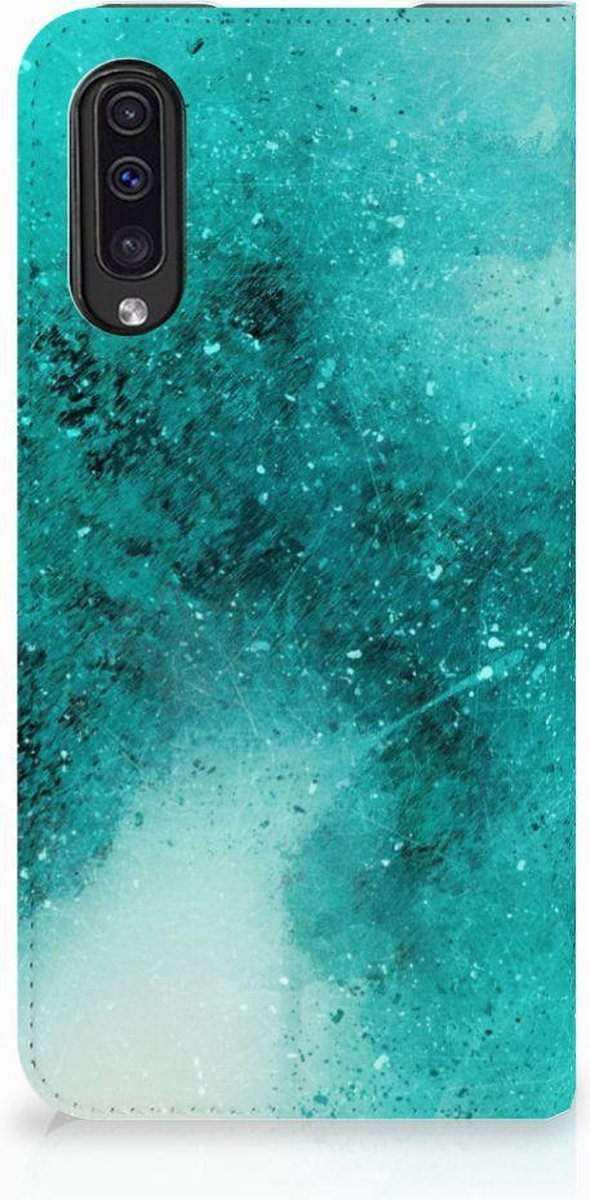 Bookcase Samsung Galaxy A50 Painting Blue