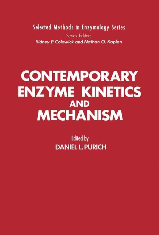 Contemporary Enzyme and Mechanism (ebook) 9781483214221