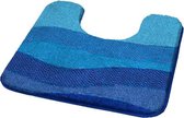 Toiletmat Miami Blauw 50x50cm