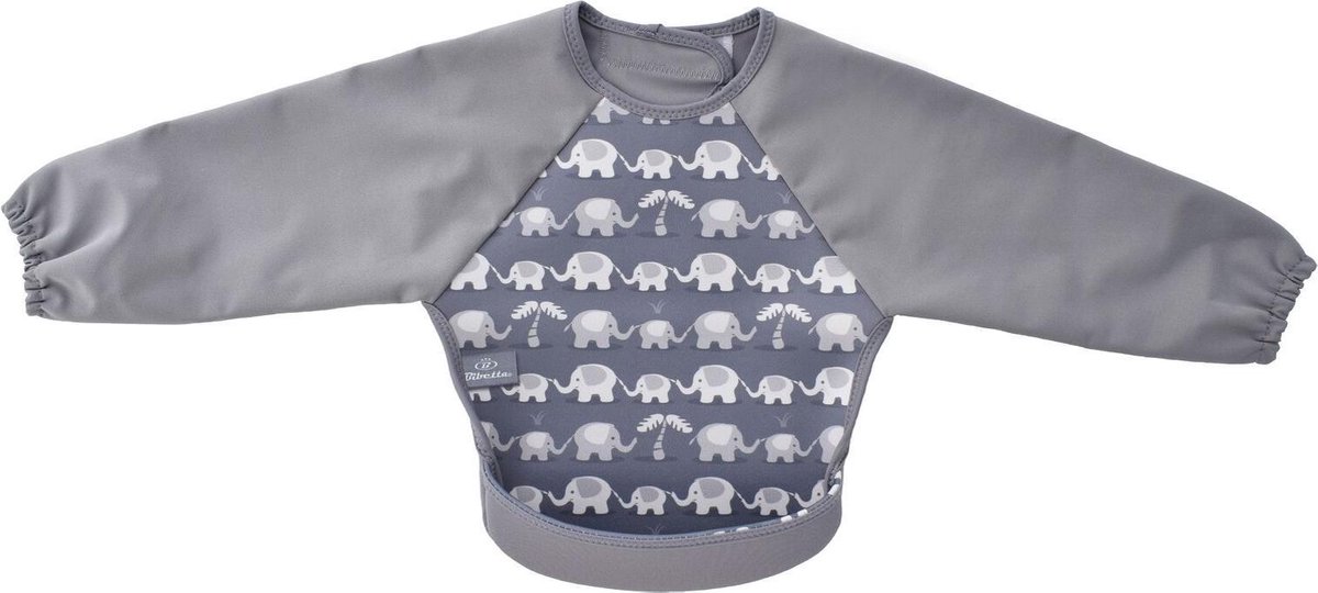 Goedkoopste Bibetta Mouwslab Olifant - Grijs