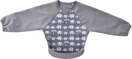 Bibetta Mouwslab Olifant - Grijs