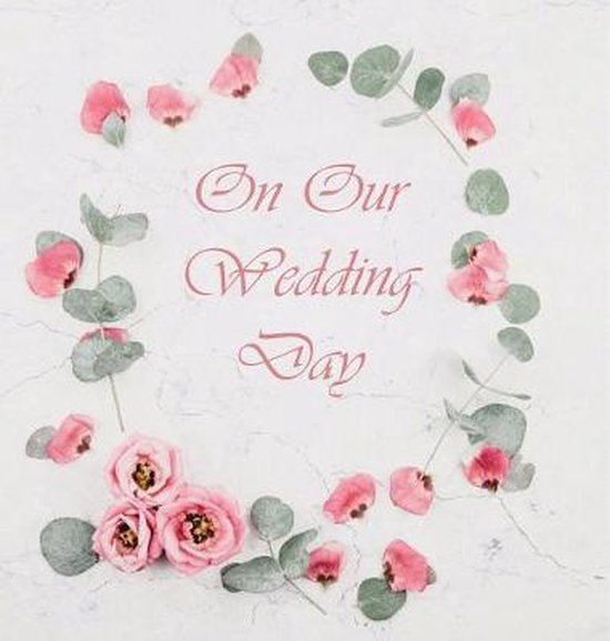 Wedding Guest Book, Flowers, Wedding Guest Book, Bride and G ... - cover