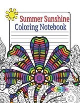Summer Sunshine Coloring Notebook