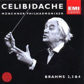 Celibidache - Brahms: Symphonies nos 2, 3 & 4 / Munich PO