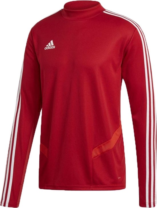 adidas Tiro 19 Sportshirt Heren - rood; wit | bol.com