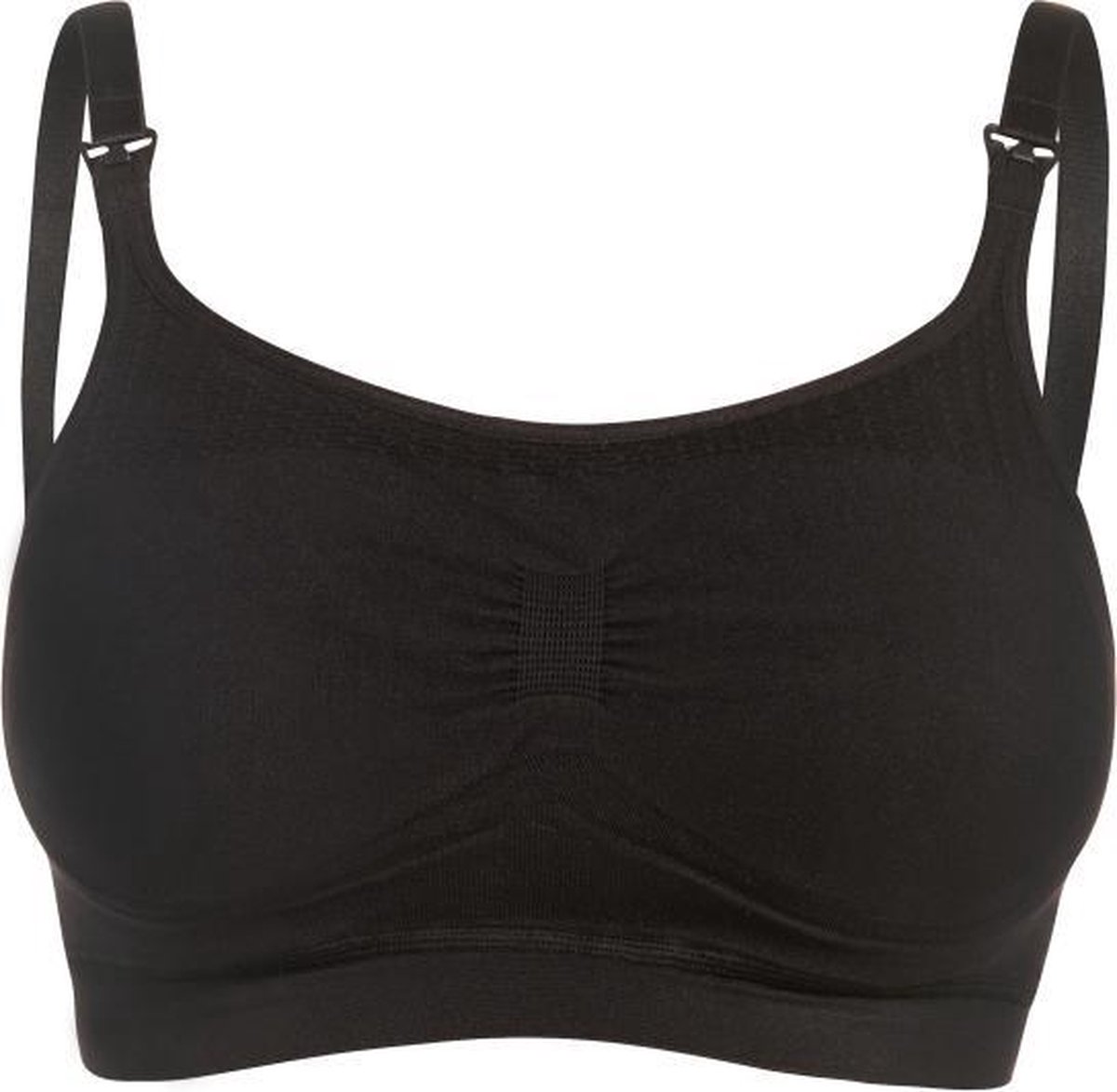 Noppies Comfortabele naadloze voedingsbh - Black - Maat M/L