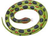 Rubberen speelgoed anaconda slang 117 cm - speelgoed dieren nepslangen