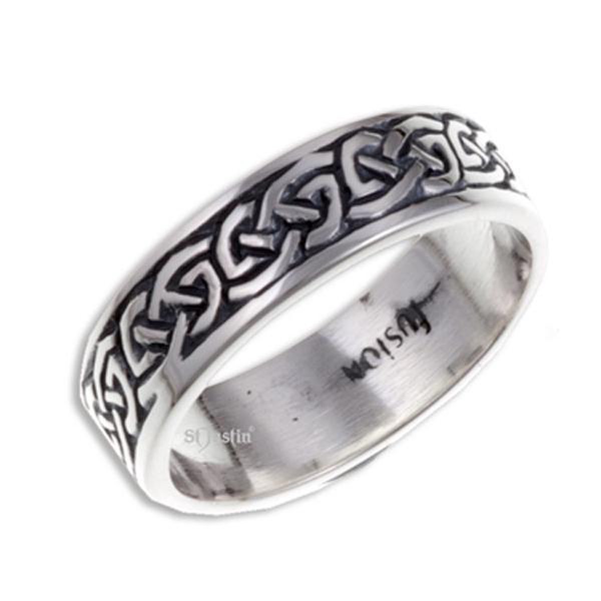 Endless Knot (Narrow) Zilveren Ring - Maat 51 (16.25 mm) (SR902.51)