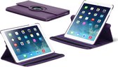 "Apple iPad Air 1 9.7"" Luxe Lederen Hoes - Auto Wake Functie - Meerdere standen - Case - Cover - Hoes - Paars"