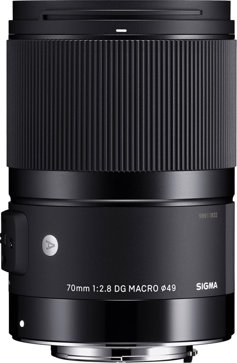 Sigma 70mm F2.8 DG Macro SLR Canon Macrolens Zwart