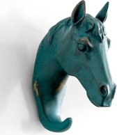 Herngee Paard - Dieren Kapstok - Dieren haak - Dieren Kop - Ophanghaak - Bronze