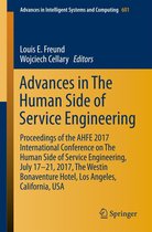 Advances in Intelligent Systems and Computing 601 - Advances in The Human Side of Service Engineering