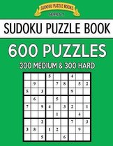 Sudoku Puzzle Book, 600 Puzzles, 300 Medium and 300 Hard