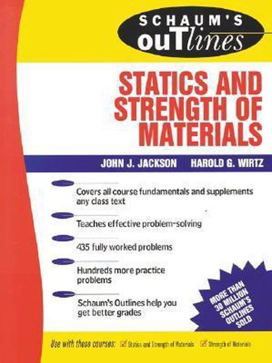Schaum'S Outline Of Statics And Strength Of Materials