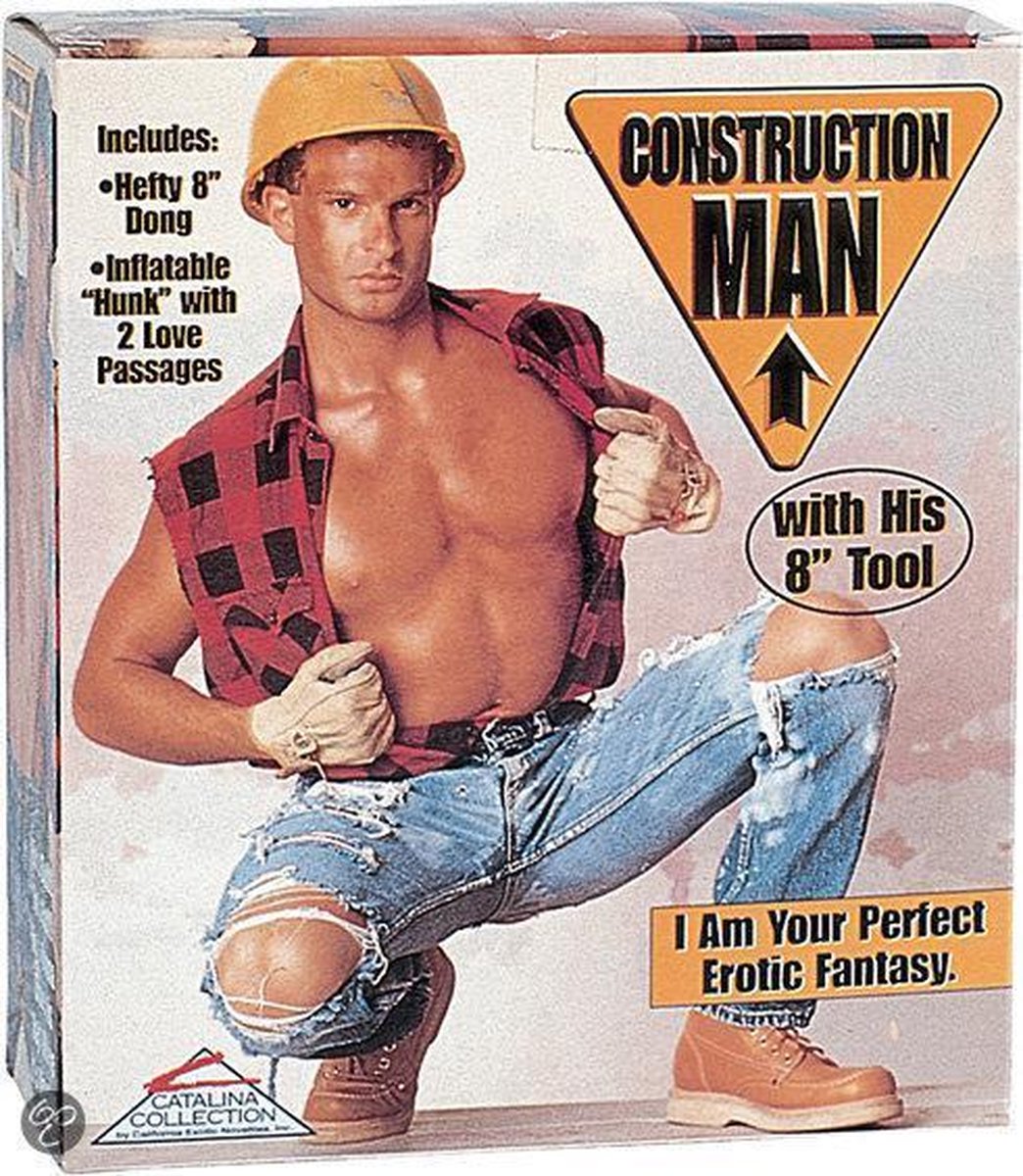 Goedkoopste Construction Man Opblaaspop