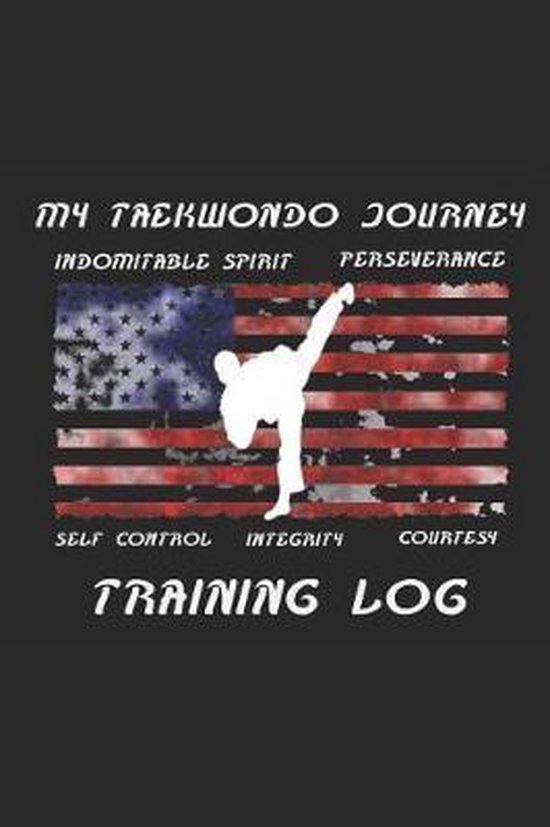 My Taekwondo Journey Training Log - cover