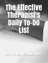 The Effective Therapist's Daily To-Do List