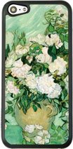 hollandsche pc hardcase iphone 5c witte bloemen