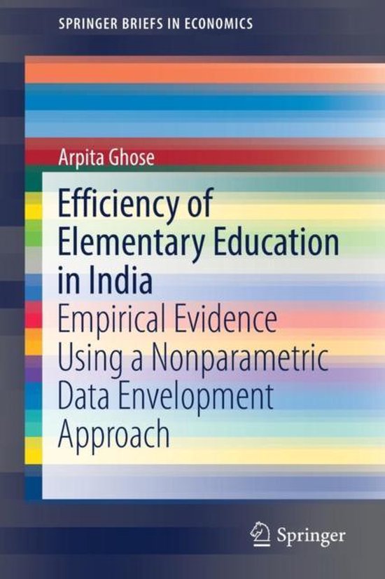 Efficiency of Elementary Education in India - cover