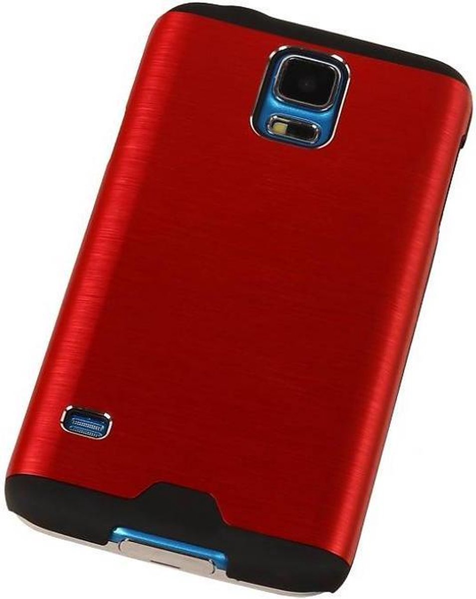Lichte Aluminium Hardcase Geschikt voor Samsung Galaxy S3 i9300 Rood