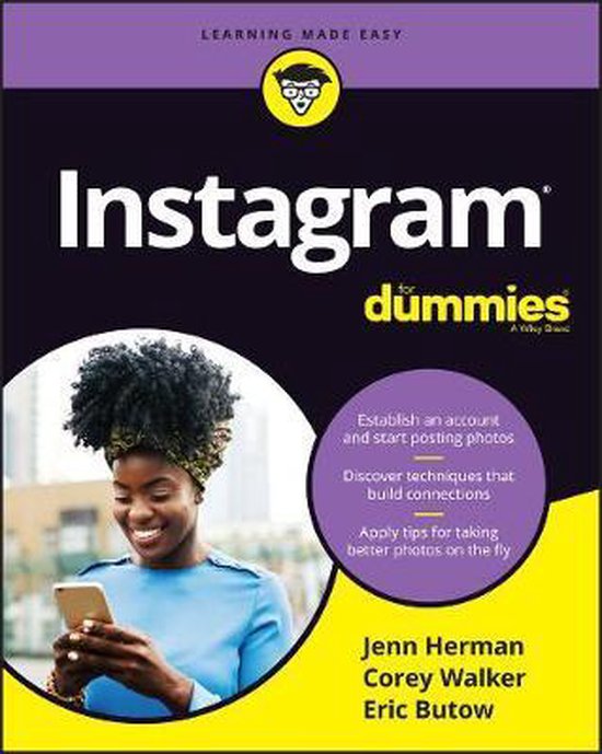 Instagram For Dummies - cover