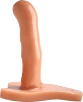 Topco cyberskin fierce passionate vibrating strap-on dong