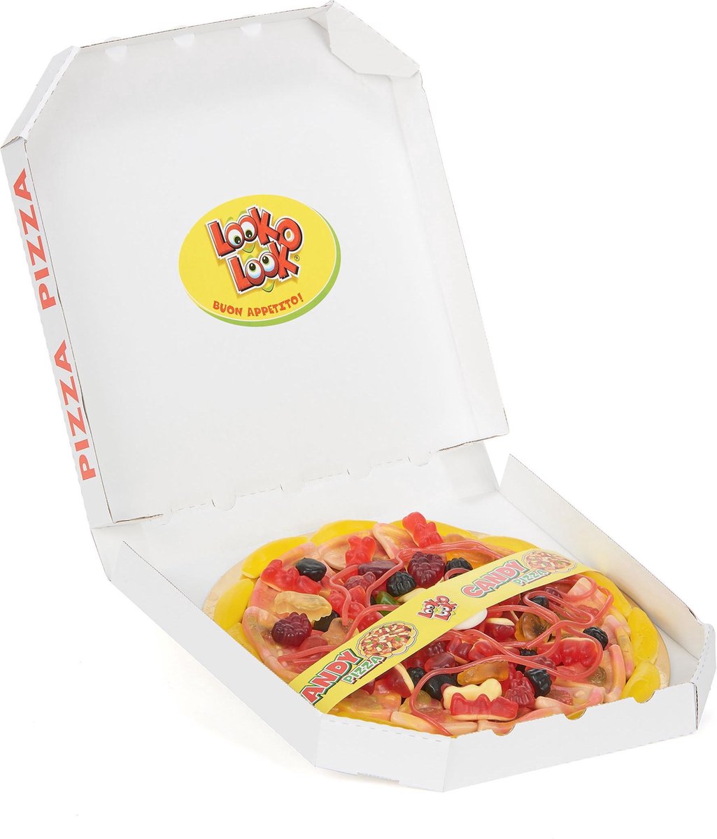 Look-O-Look Snoep Pizza - 435 Gram | bol.com