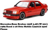 Mercedes-Benz 190E 3.6S Brabus 1989 Red