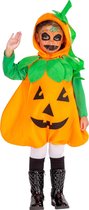 dressforfun - Kinderkostuum pompoen 128 (8-10y) - verkleedkleding kostuum halloween verkleden feestkleding carnavalskleding carnaval feestkledij partykleding - 300098